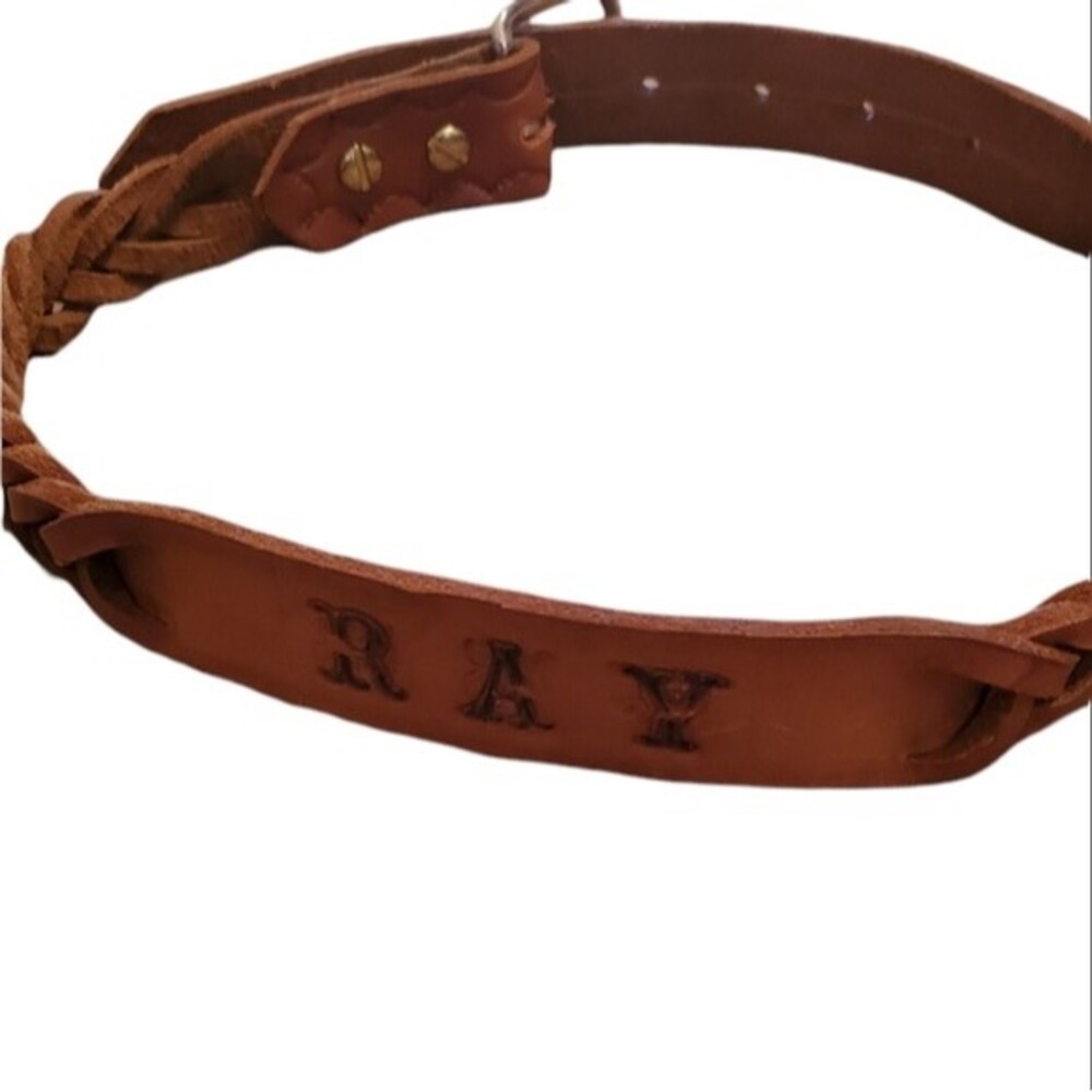 Vintage braded Western Belt Ray